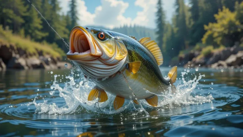 Bass Fishing near Portland, Oregon