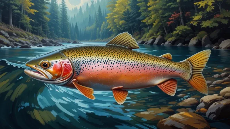Steelhead Fishing near Portland, Oregon